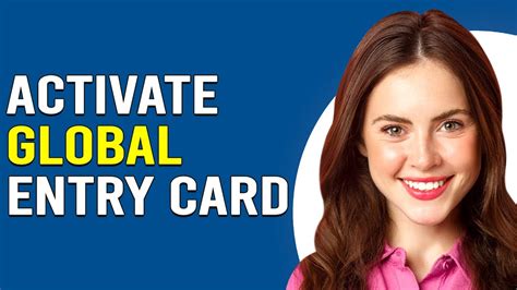 global entry rfid card|how to get global entry card.